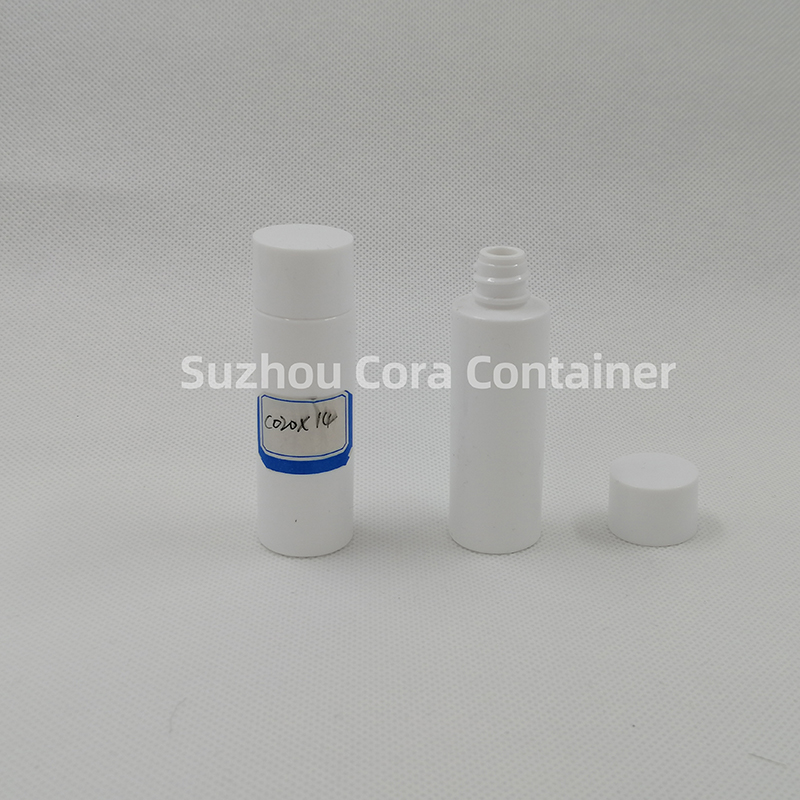 20ml Neck Size 14mm Pet Plastic Cosmetic Bottle with Screwing Cap