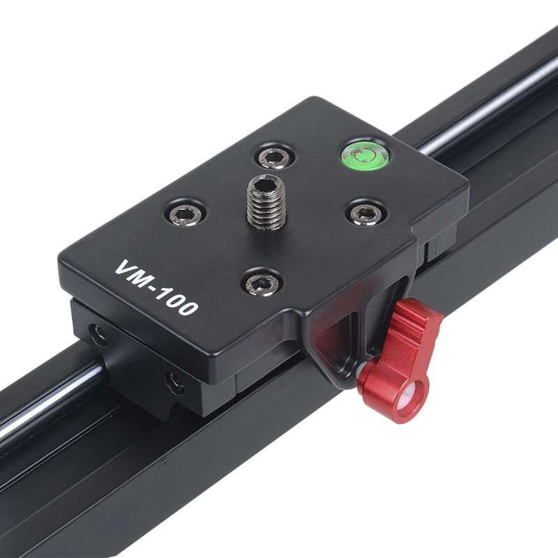 KINGJOY VM-1000 mm Délka Aluminum Nositelná kamera Rail Slider s hladkým pohybem pro fotografie a videa