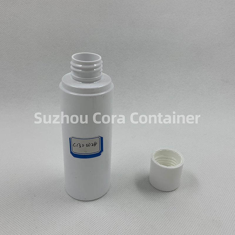 130ml Krk Size 24mm Pet Plastic Cosmetic Bottle with Screwing Cap