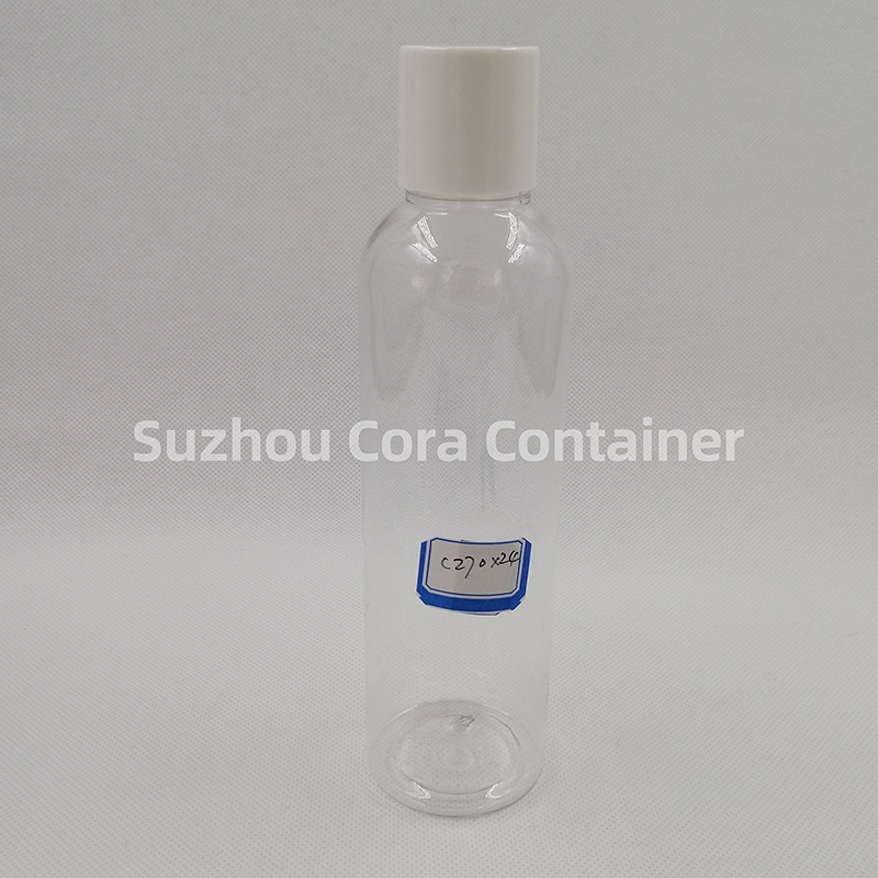 270ml Krk Size 24mm Pet Plastic Cosmetic Bottle with Screwing Cap