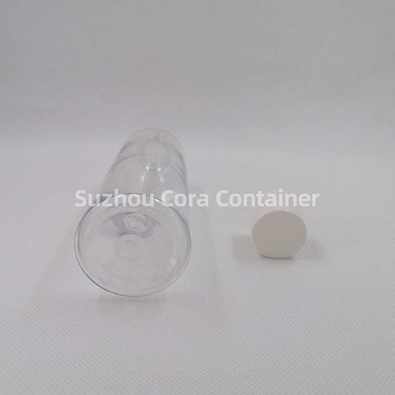 270ml Krk Size 24mm Pet Plastic Cosmetic Bottle with Screwing Cap