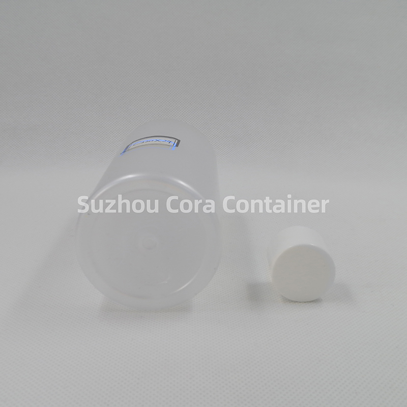 320ml Krk Size 24mm Pet Plastic Cosmetic Bottle with Screwing Cap