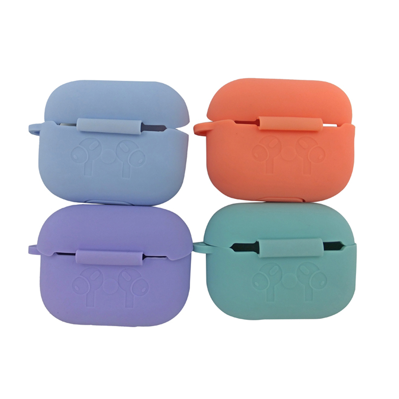 Silicon Wireless Earnephone Carring Case for Airpods Pro