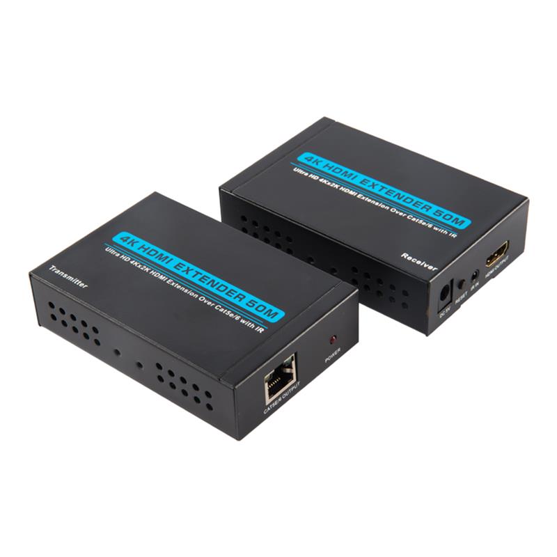 V1.4 4K HDMI Extender 50m přes jeden kabel cat5e / 6 Podpora Ultra HD 4Kx2K / 30 Hz