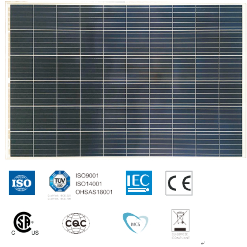 VYSOKÝ VÝKONNÝ POLYCRYSTÁLNÍ INE MODUL SYM60-6-260P-280P