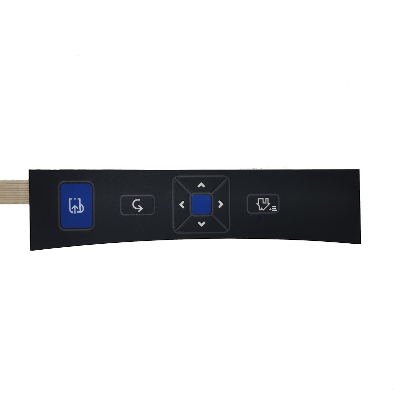 Firemní PET Digitální flexibilní tiskový klávesový přepínač s LED