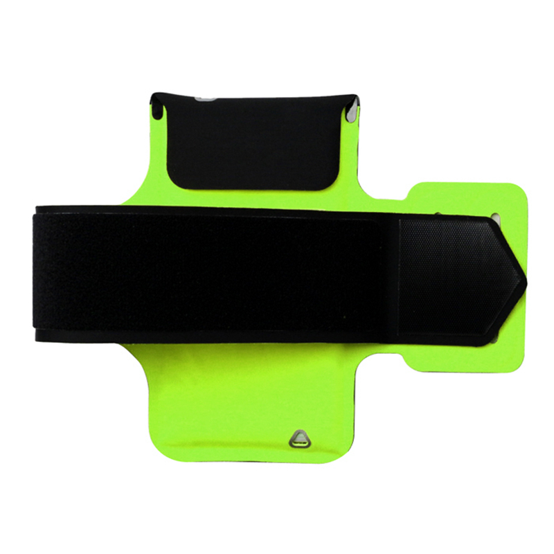 Zelená běžící náramek pro chytrý telefon