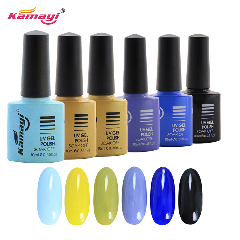 Kamayi sluneční světlo jednostupňový gel na nehty uv led nasáklý rychle schnoucí 8ml polské nehty uv gel na nehty dodáváme vlastní štítek