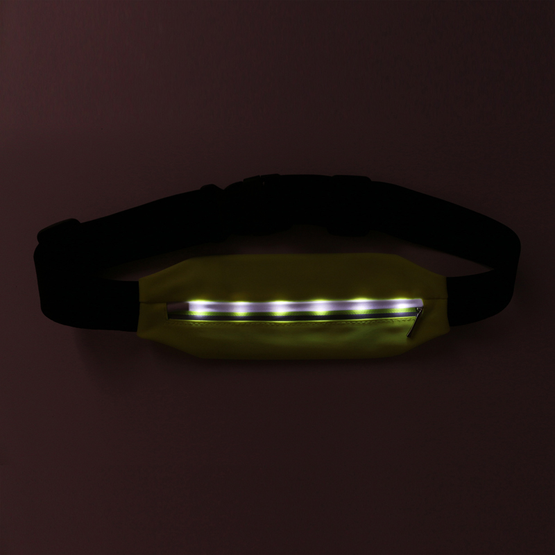 LED Sport Waist Bag pro telefon