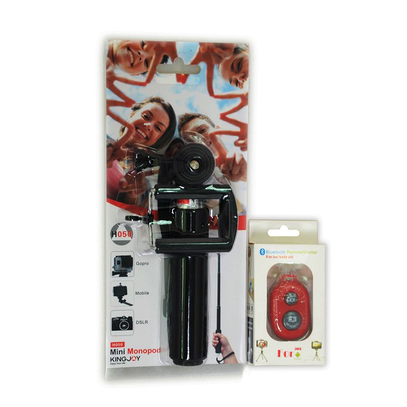 KINGJOY 4dílný hliníkový výsuvný digitální fotoaparát s délkou 500 mm Selfie Stick H050
