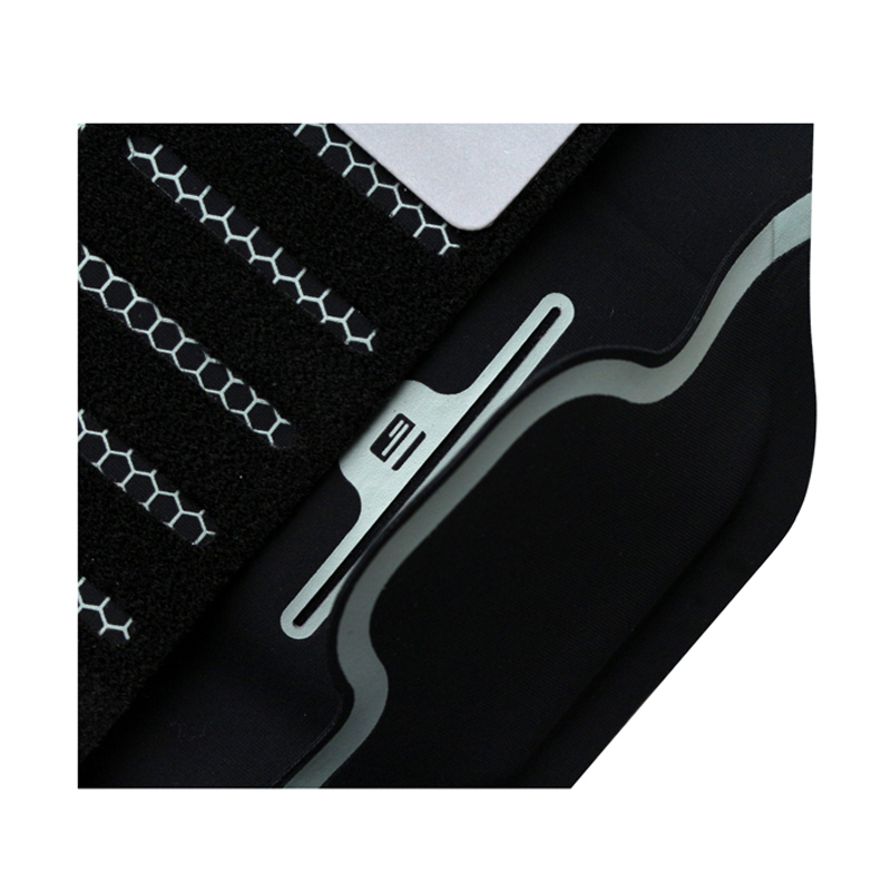 Venkovní univerzální vlastní logo tištěné vodotěsné Lycra textilie sportovní náramek