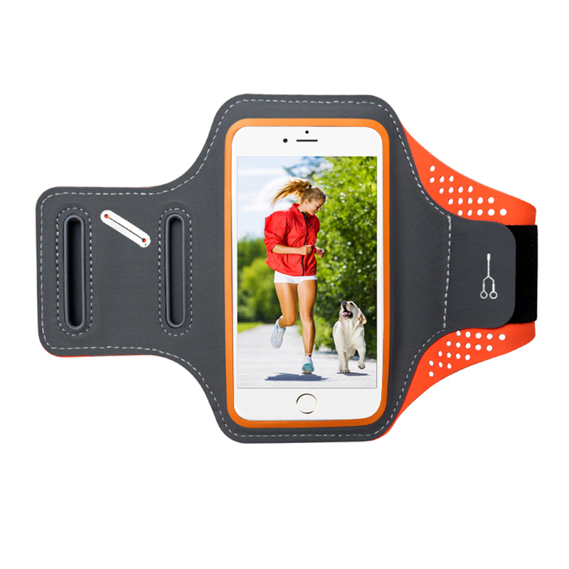 Běžící SportsFitness Armband Mobil Phone Holder Lycra Armband for Phone