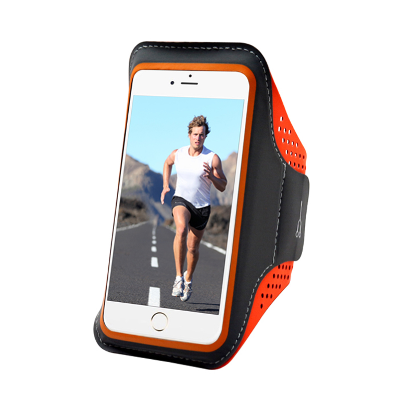 Běžící SportsFitness Armband Mobil Phone Holder Lycra Armband for Phone