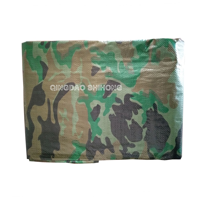 Kamufláž Tarp Protipožární plachta Stan Canvas