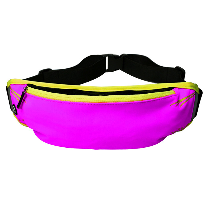 Vodopádné lezení na Fanny Pack Man ženy běžící sportovní Waist Bag