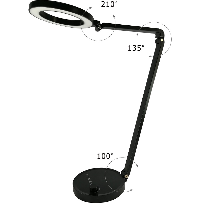688L super jas 12w Otočná flexibilní led stolní lampa