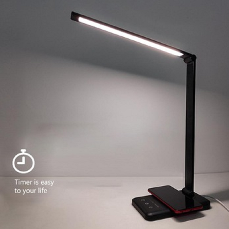 589sw dimmable desk lampa s funkcí Bezdrátové nabíjení 8w 3000k 90ra