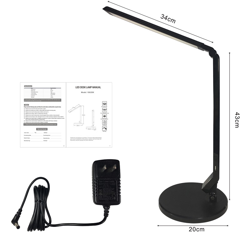 185 Kreativní nabíjení led stolní lampa noční stolek studentské učební lampy LOGO na zakázku
