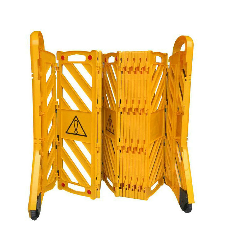 Plastic Crowd Control Expandable Barricade Traffic Parking Security Barriers