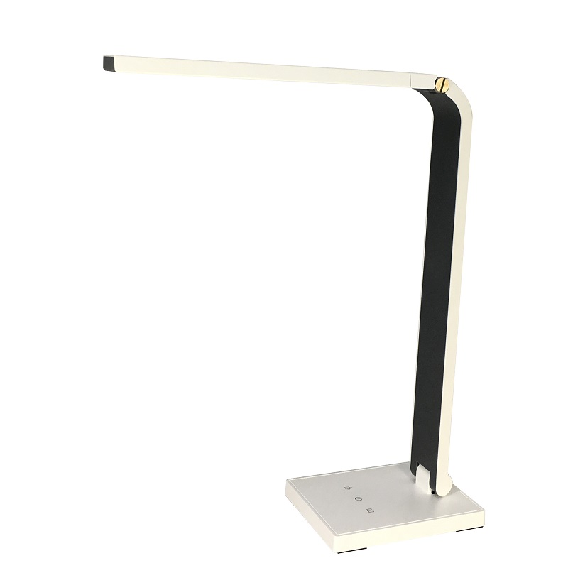 528 Přenosné LED Desk Lamp Reading Light Four Sections Foldable Rechargeable No Glaring and Eye Protection