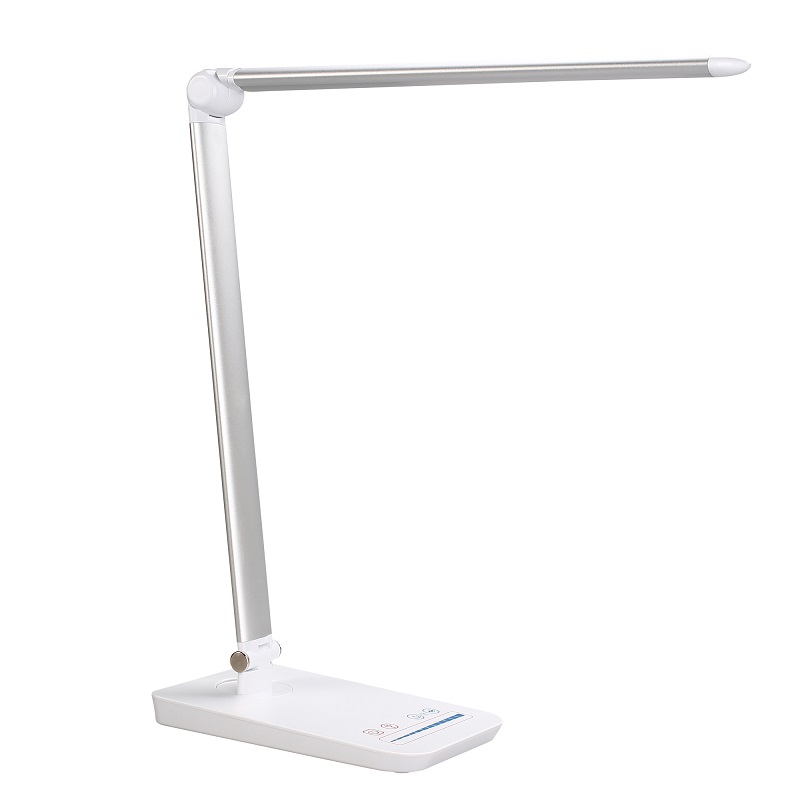 58x Dimmable Modern í office Wireless Charger Touch QI Light Led Desk Table Lamp s USB nabíjecím portem