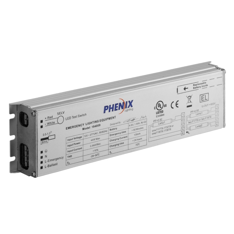 184009 INTEGROVANÝ FLUO AC + EMERGENCY BALLAST
