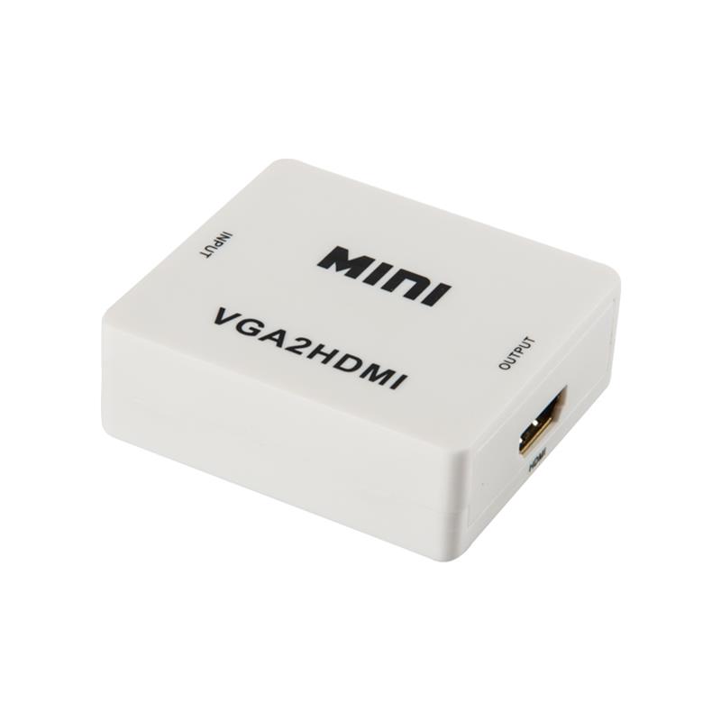 Mini Size VGA+Audio na HDMI převodník 1080P