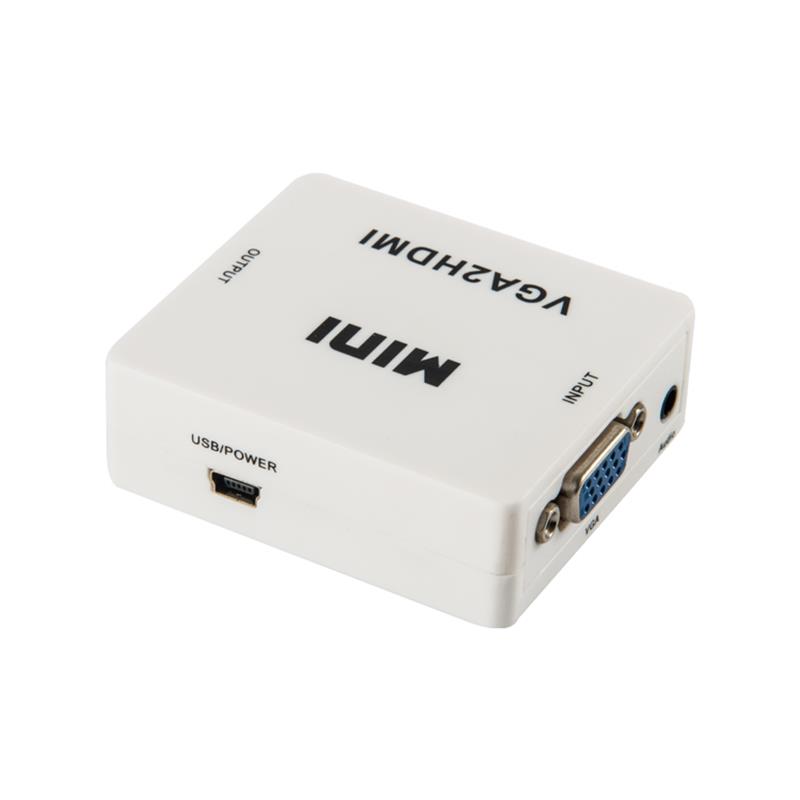 Mini Size VGA+Audio na HDMI převodník 1080P