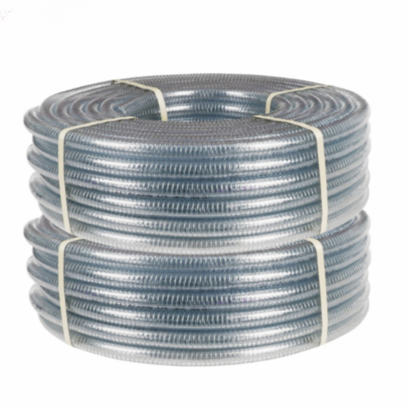 Tovární přímá PVC spirálová ocelová hadice s vysokým tlakem