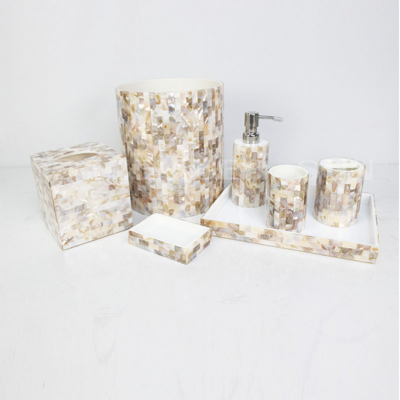 Krásný design hotel pryskyřičné koupelnové doplňky