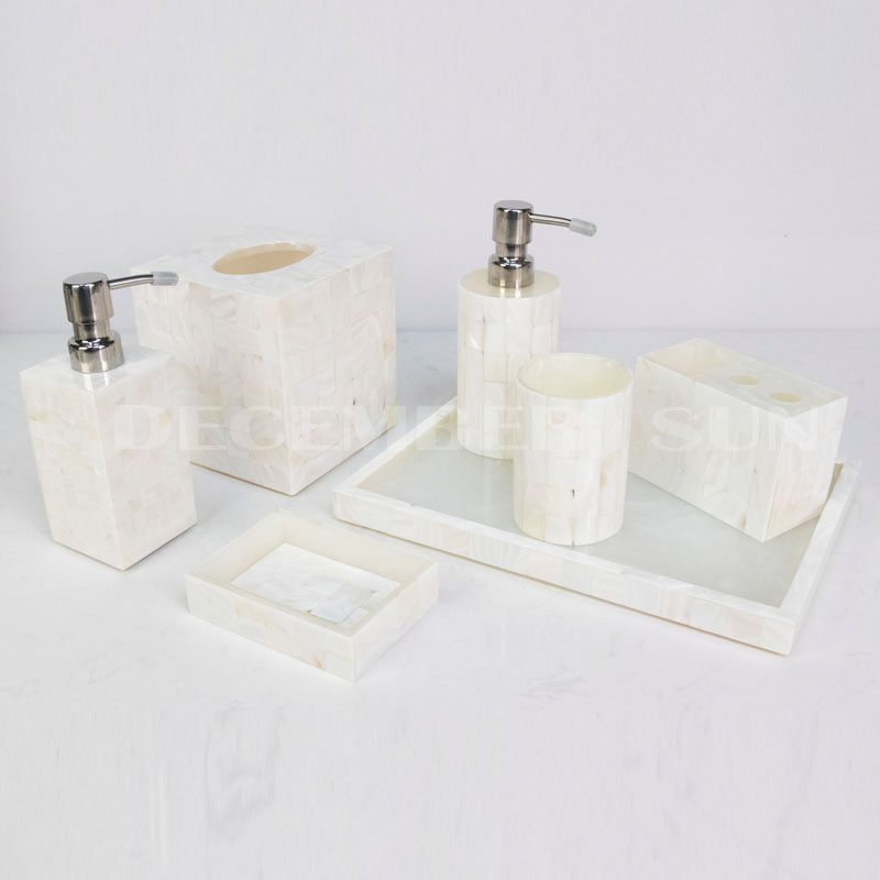 Krásný design hotel pryskyřičné koupelnové doplňky