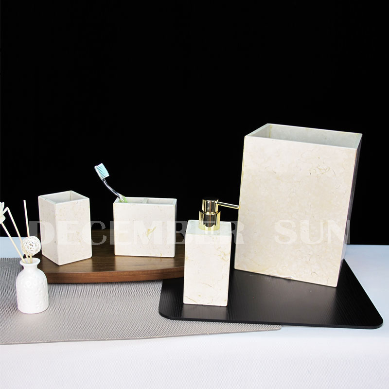 Velkoobchod mramorové koupelnové doplňky do koupelny