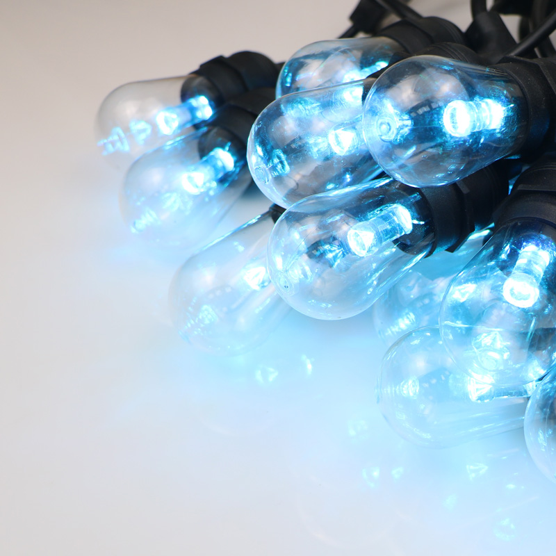 Venkovní strunné žárovky teplé bílé barvy pro výběr vánoční dekorace strunné světlo