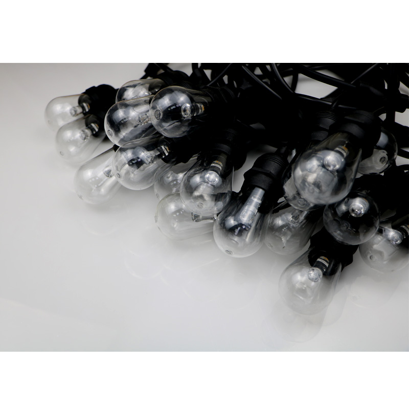 Venkovní strunné žárovky teplé bílé barvy pro výběr vánoční dekorace strunné světlo