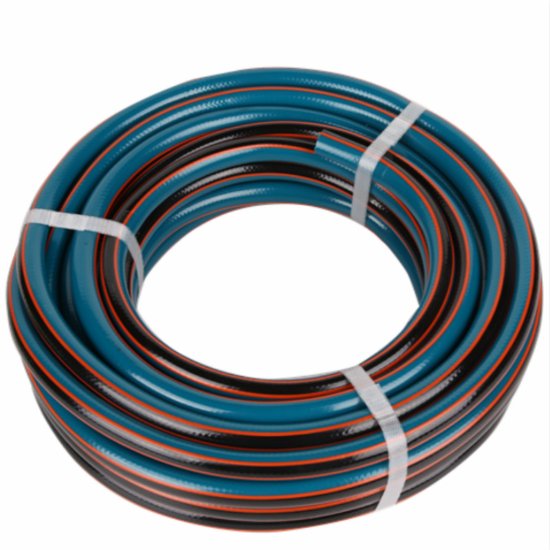 3 vrstvy barevné pletené zahradní vody flexibilní PVC hadice