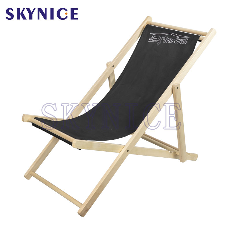 Venkovní dřevo Camping rekreační skládací židle