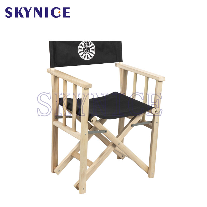 Nový styl venkovního nábytku Dřevěné skládací židle ředitele