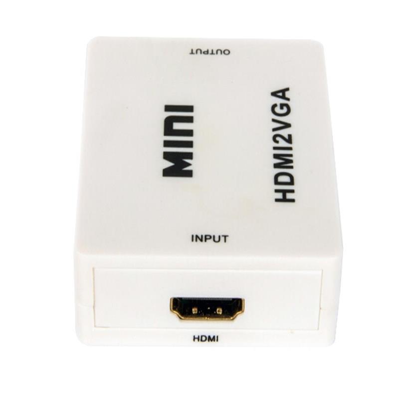 Mini velikost HDMI na VGA + Audio Converter 1080P