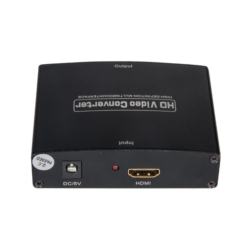 Audio Converter HDMI TO VGA + R / L AUDIO 1080P