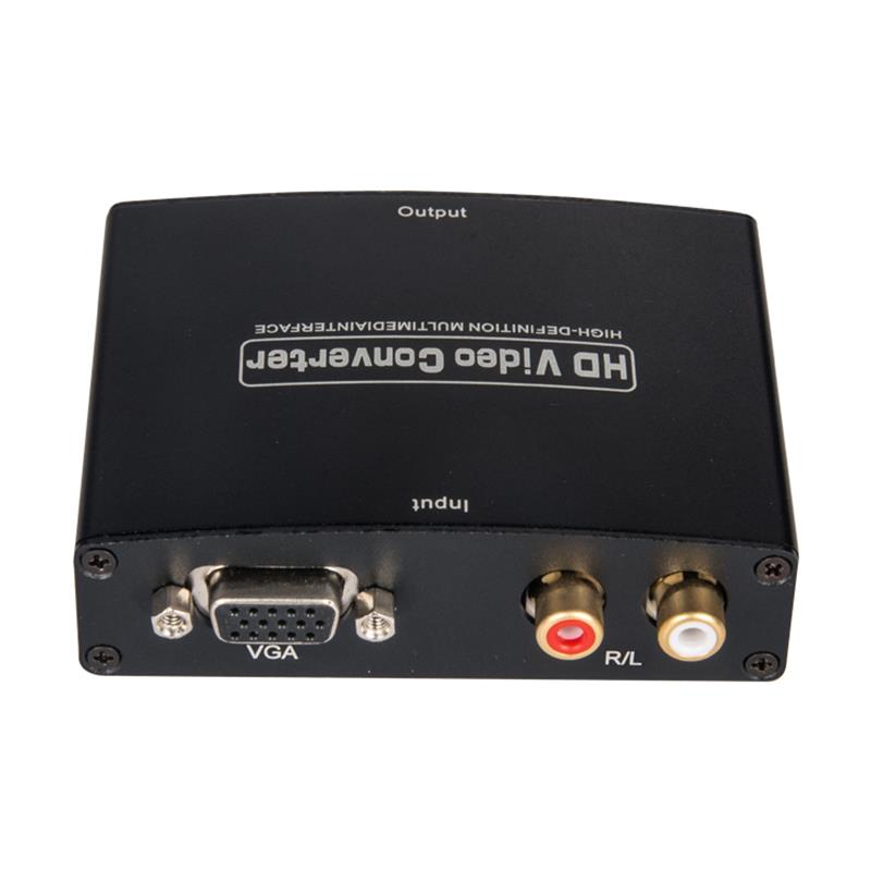 Převodník audio na HDMI VGA + R / L 1080P