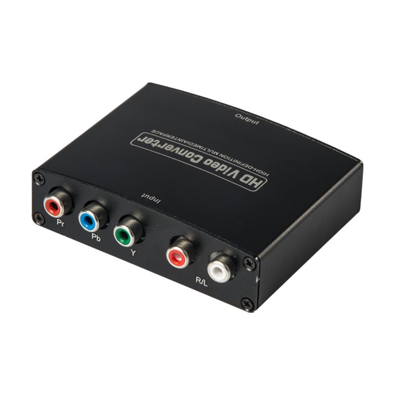 Převodník YPbPr + R / L AUDIO TO HDMI 1080P