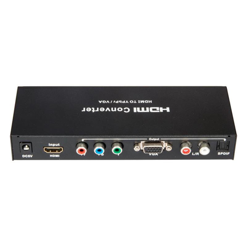 Převodník HDMI na YPbPr / VGA + SPDIF 1080P