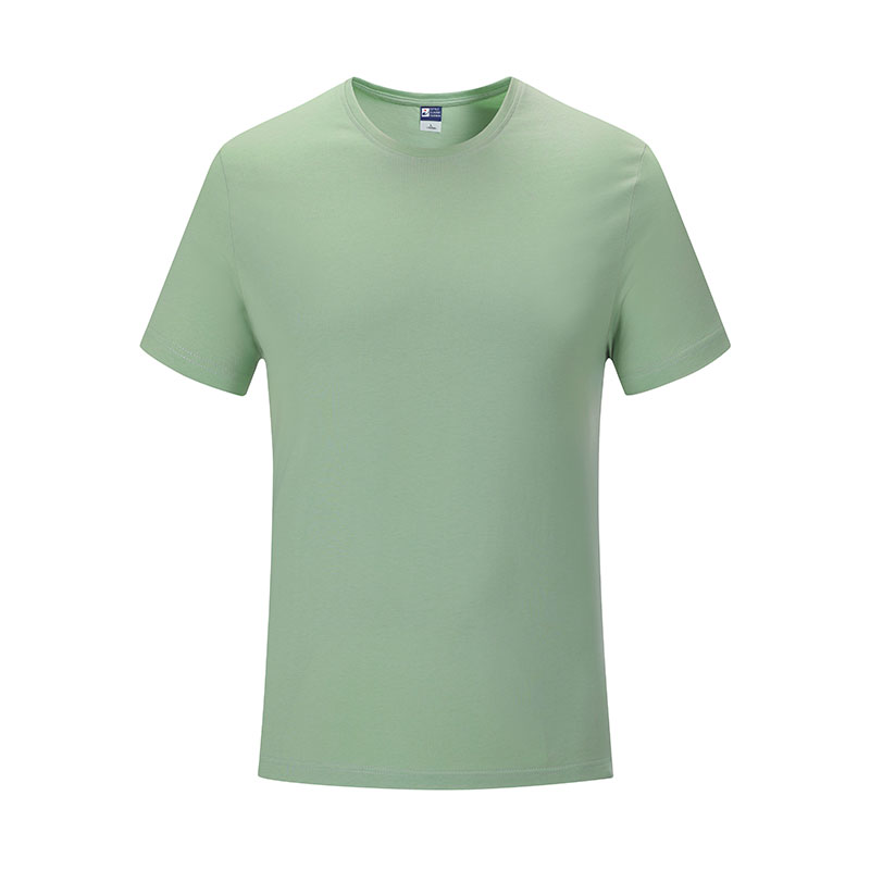 35;M802-Crewneck T-Shirt Short-Sleeve Cotton