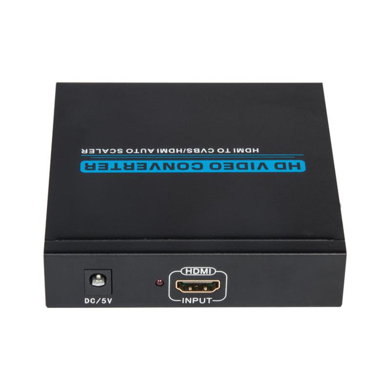 HDMI TO CVBS / AV + HDMI KONVERTER Auto Scaler 1080P