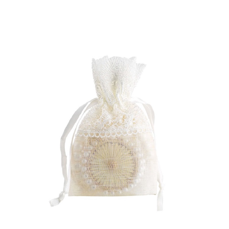SGS55 Mini Svatební dárkové tašky Šperky Candy Balení šňůrka Pouch Bag Pouhé tašky Vlastní Logo