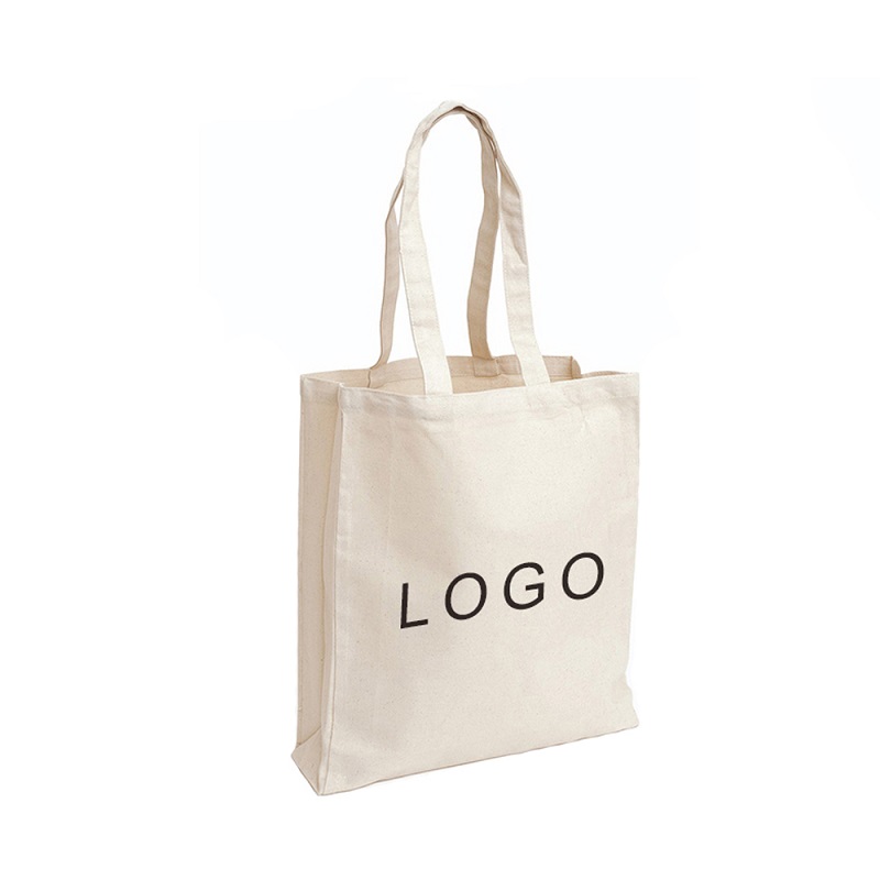 SG61 Tištěné Organické Calico Bavlněné plátno Tote Bag Kniha Tašky Vlastní Logo Propagační tašky s logem