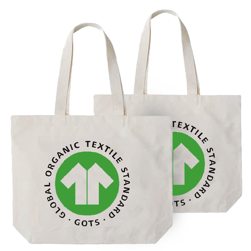 SG66 Environmentálně Friendly Shopping Bag Vlastní tisk Standardní velikost Cotton Tote Bags