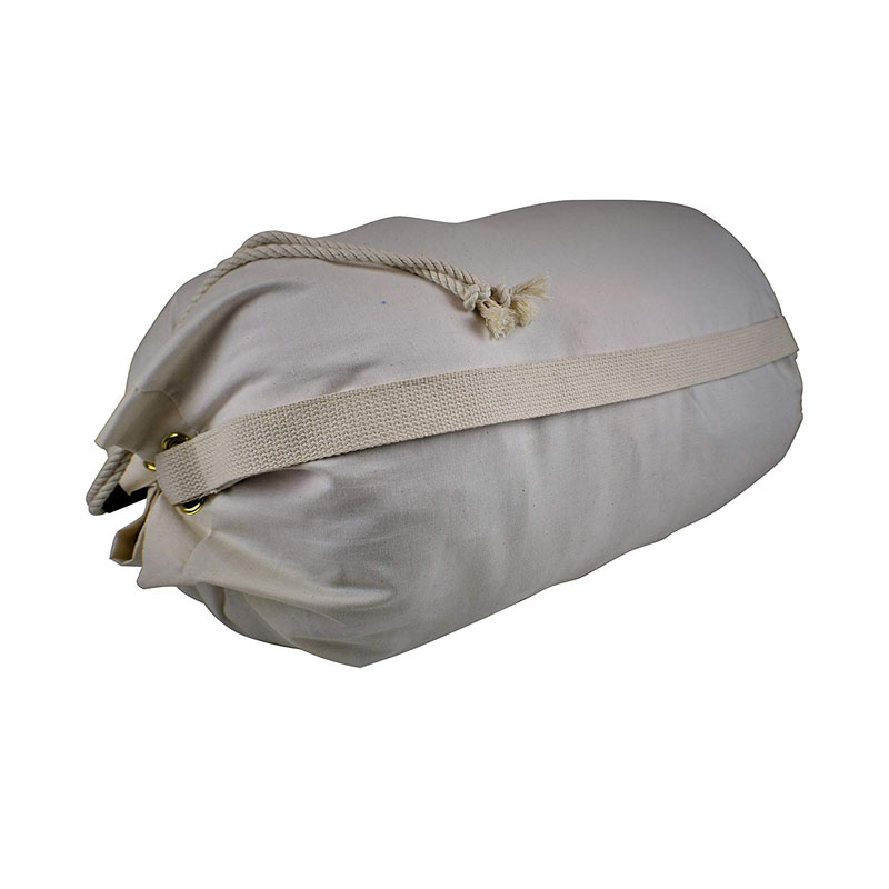 SG71 Eco-Friendly Organic Cotton Canvas Duffle Tisknutelný Hotel Drawn String Laundry Wash Bag Heavy Duty