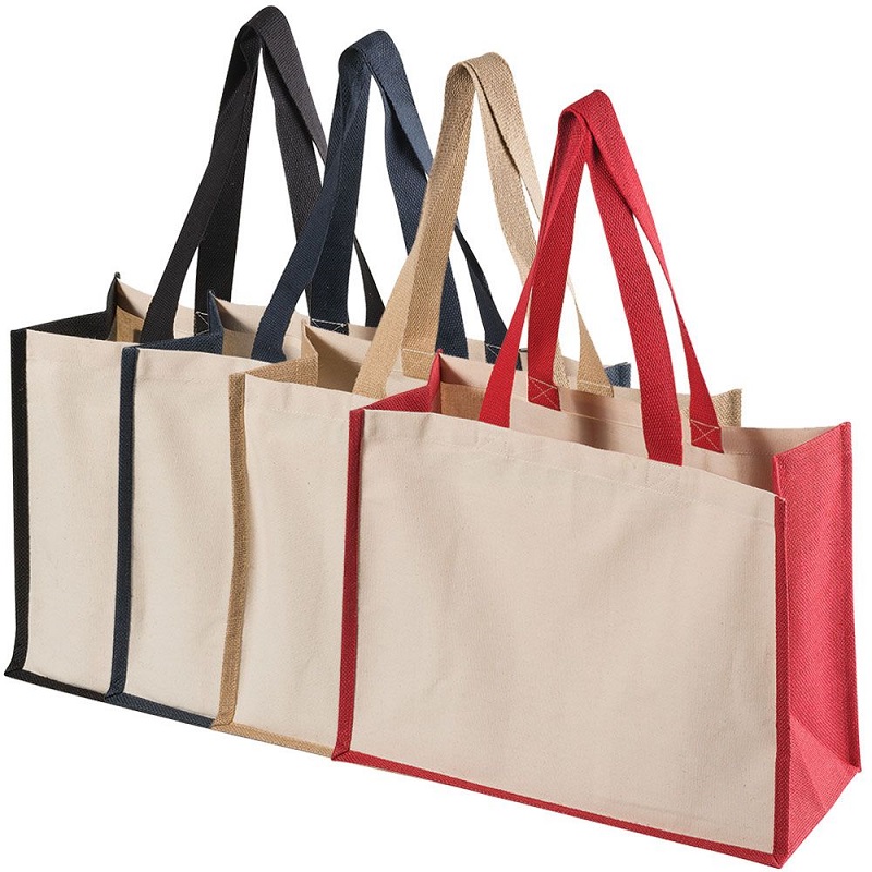 SG73 Vlastní tisk Nakupování Kosmetické pláže Cotton Canvas Tote Bags Velkoobchod