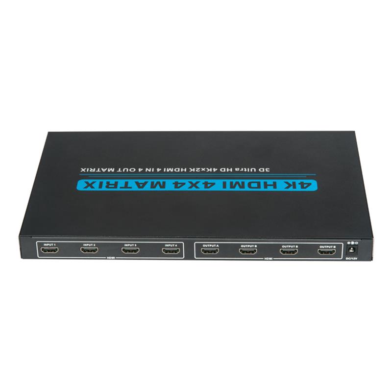 V1.4 4K / 30Hz HDMI 4x4 Matrix s podporou EDID 3D Ultra HD 4Kx2K